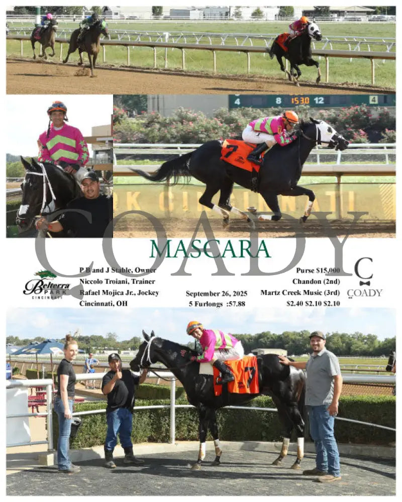 MASCARA - 092625 - Race 08 - BTP Presque Isle Downs