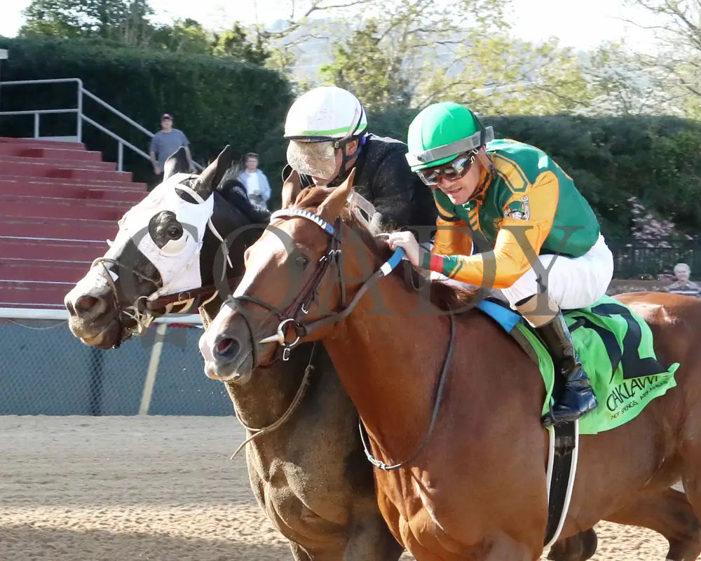 Masqueparade - The Temperence Hill Stakes 5Th Running 03 - 29 - 24 R09 Op Inside Finish 02 Oaklawn