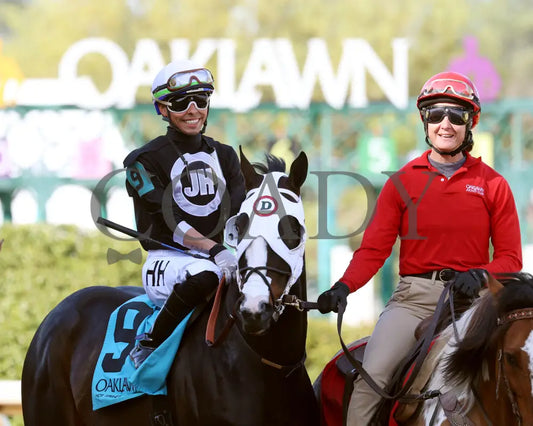 Masqueparade - The Temperence Hill Stakes 5Th Running 03 - 29 - 24 R09 Op Post Parade 01 Oaklawn