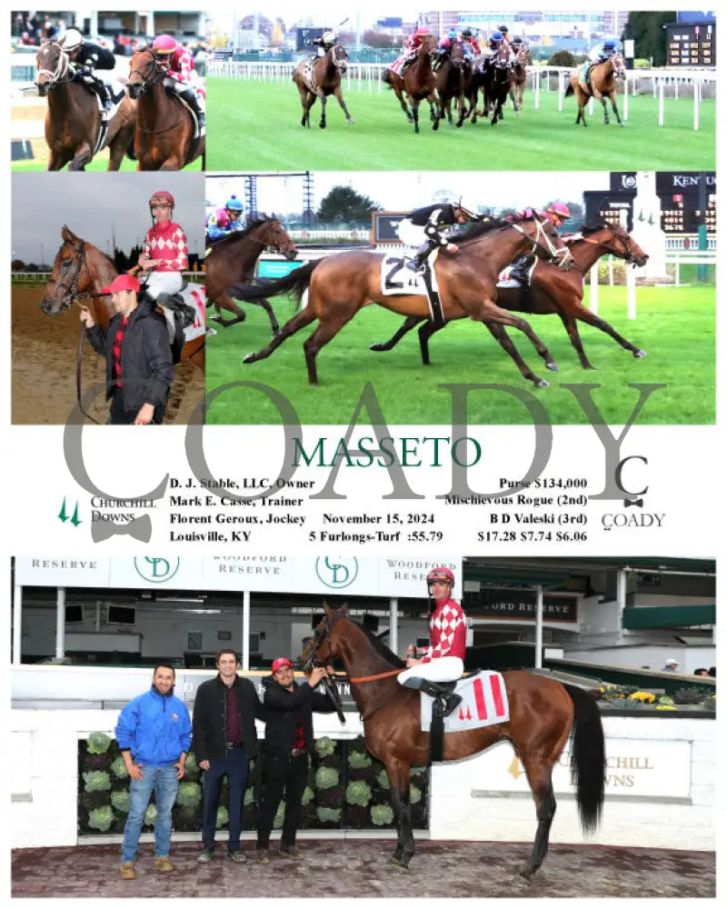 Masseto - 11-15-24 R08 Cd Churchill Downs