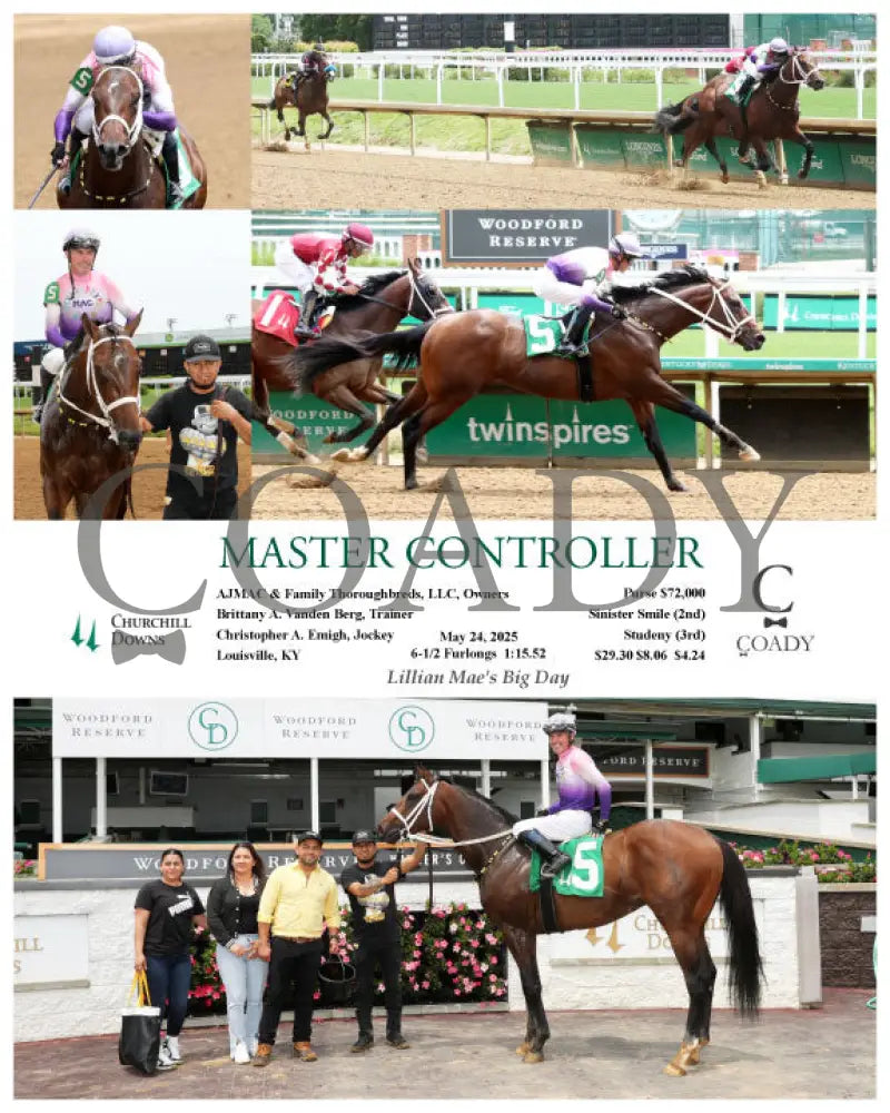 MASTER CONTROLLER - 052425 - Race 03 - CD Churchill Downs