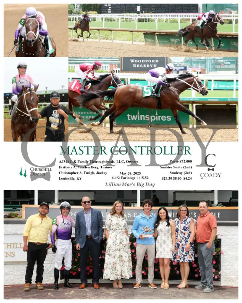MASTER CONTROLLER - 052425 - Race 03 - CD - G Churchill Downs