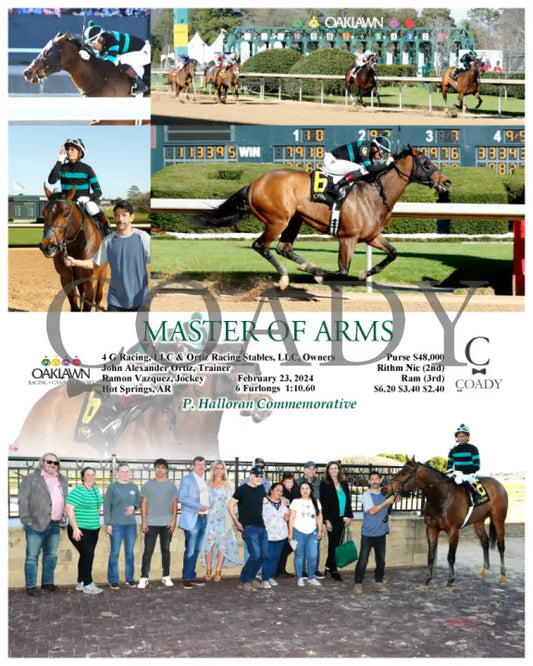 Master Of Arms - 02-23-24 R06 Op Oaklawn Park