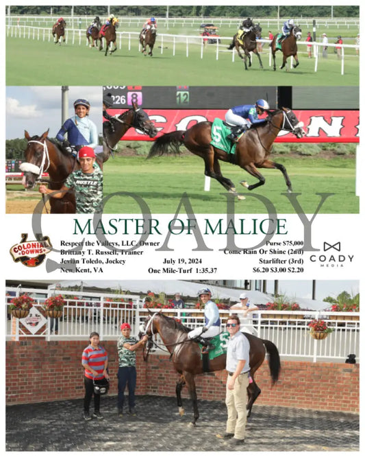 Master Of Malice - 07-19-24 R03 Cnl Colonial Downs