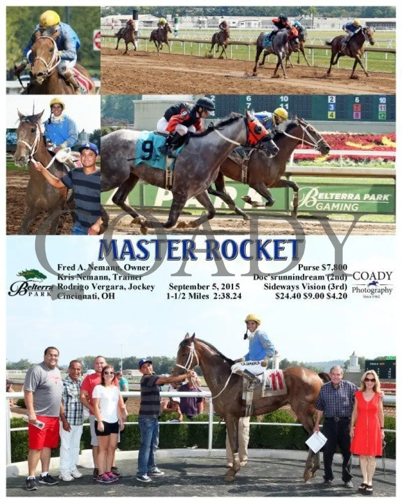 Master Rocket - 090515 Race 04 Btp Belterra Park