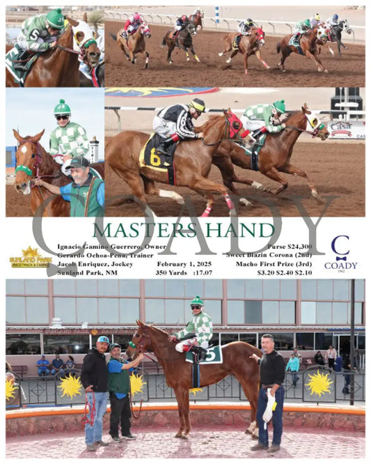 Masters Hand - 02-01-25 R05 Sun Turfway Park