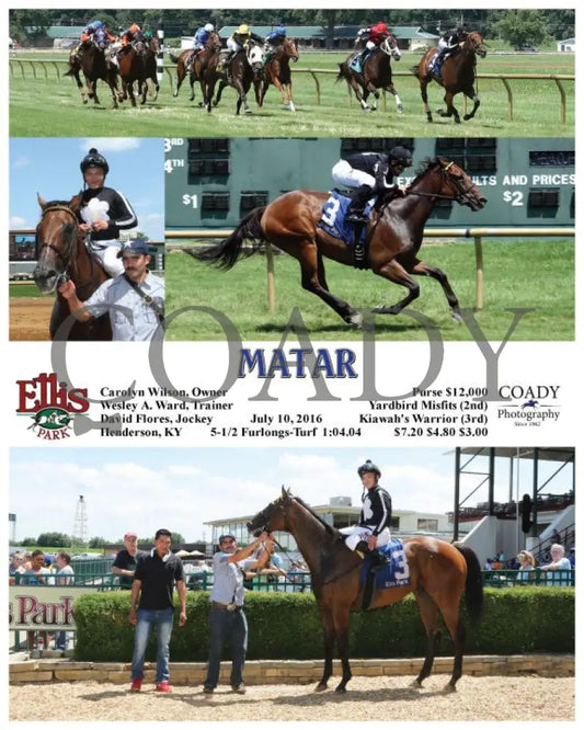 Matar - 071016 Race 04 Elp Ellis Park