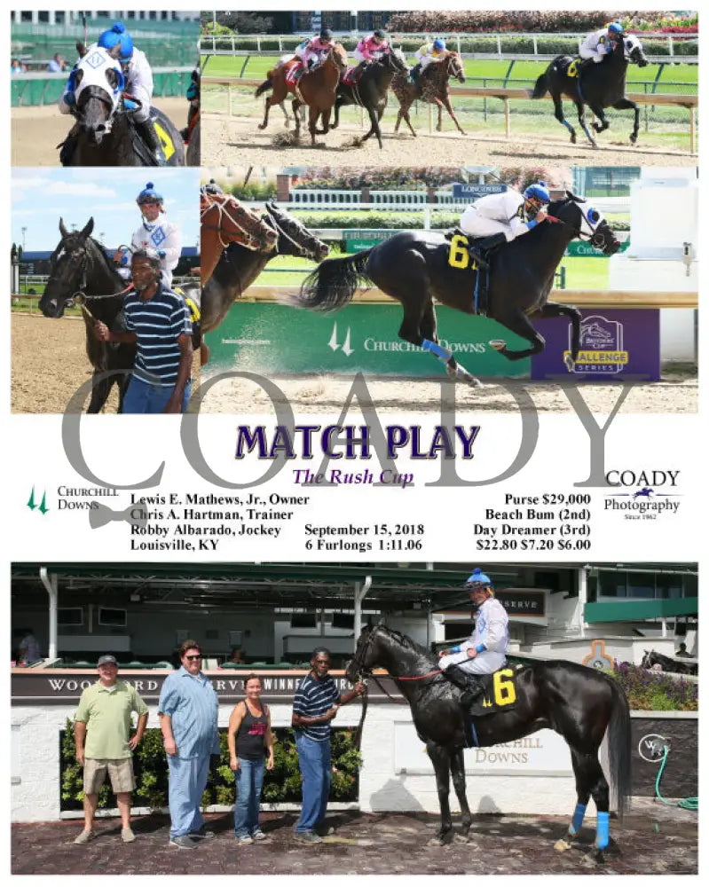 Match Play - 091518 Race 02 Cd Churchill Downs