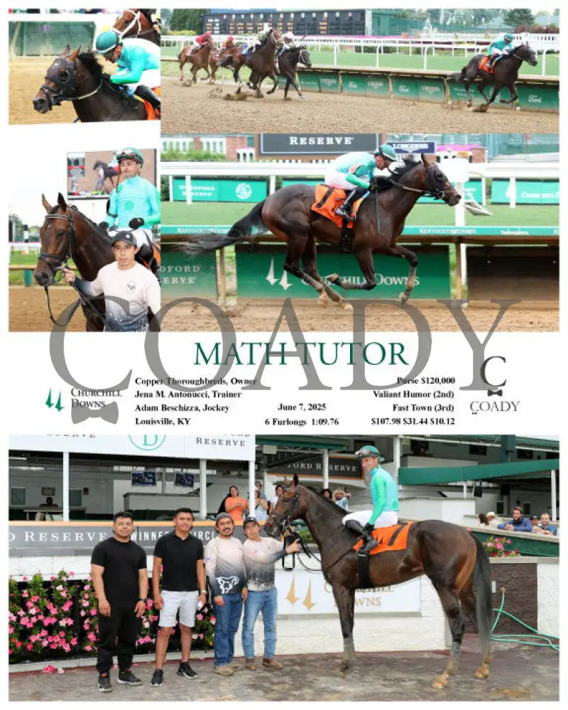 MATH TUTOR - 06-07-25 - R09 - CD Churchill Downs