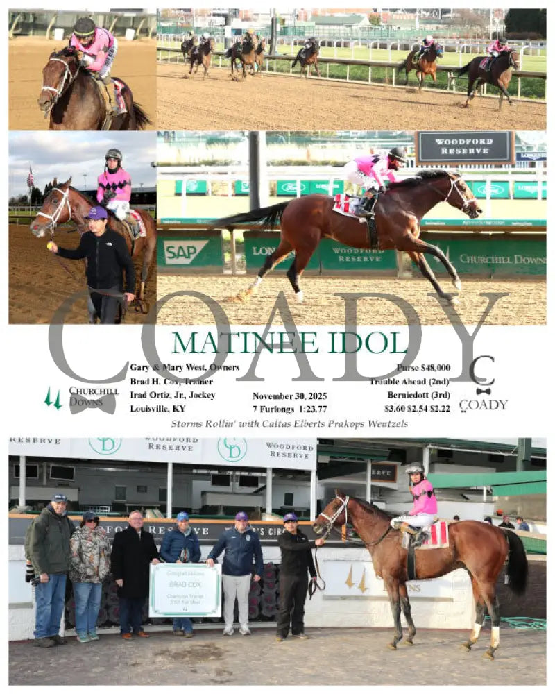 MATINEE IDOL - 11-30-25 - R07 - CD - Coady Media - Kurtis Coady Photography