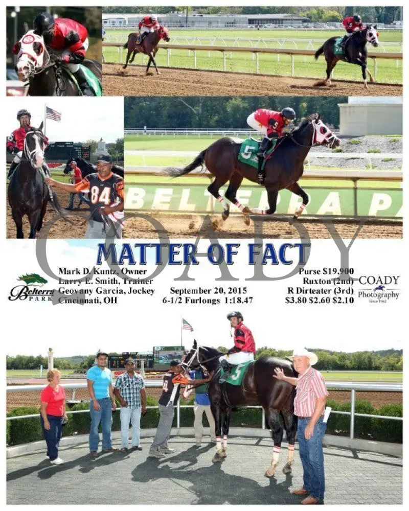 Matter Of Fact - 092015 Race 02 Btp Belterra Park