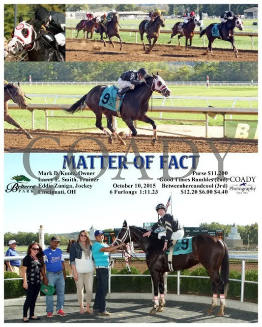 Matter Of Fact - 101015 Race 05 Btp Belterra Park