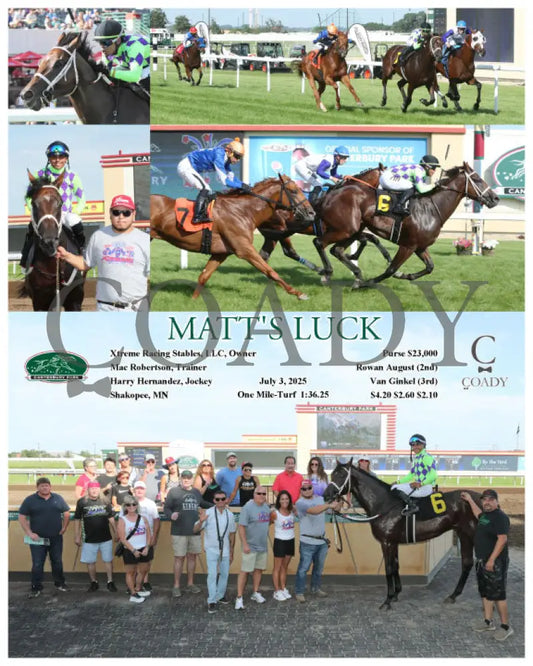 MATT’S LUCK - 07-03-25 - R04 - CBY Ruidoso Downs