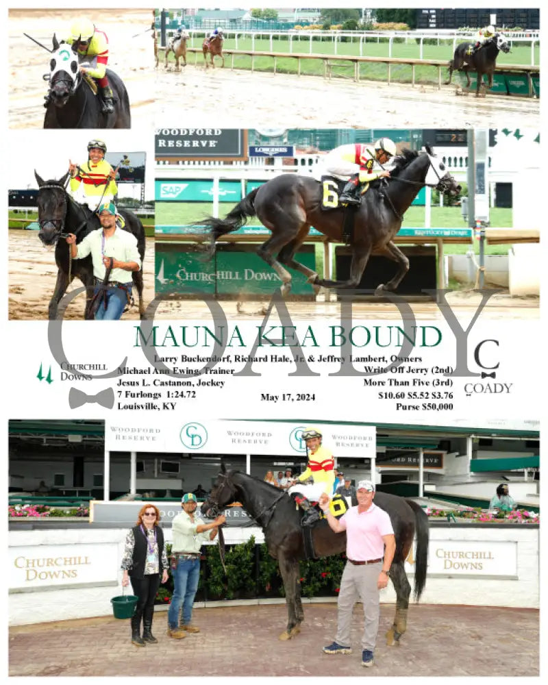 Mauna Kea Bound - 05-17-24 R06 Cd Churchill Downs