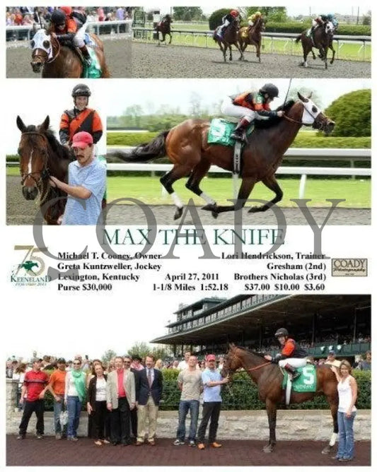 Max The Knife - 042711 Race 01 Keeneland