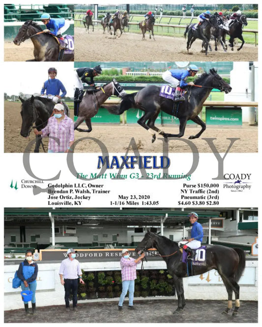 Maxfield - The Matt Winn G3 23Rd Running 05-23-20 R10 Cd Churchill Downs