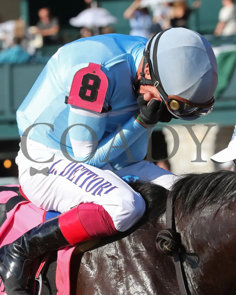 May Day Ready - The Jessamine G2 10-04-24 R08 Keeneland Race Course Lanfranco Dettori 07