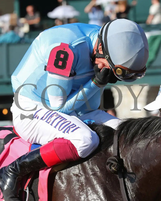 May Day Ready - The Jessamine G2 10-04-24 R08 Keeneland Race Course Lanfranco Dettori 07