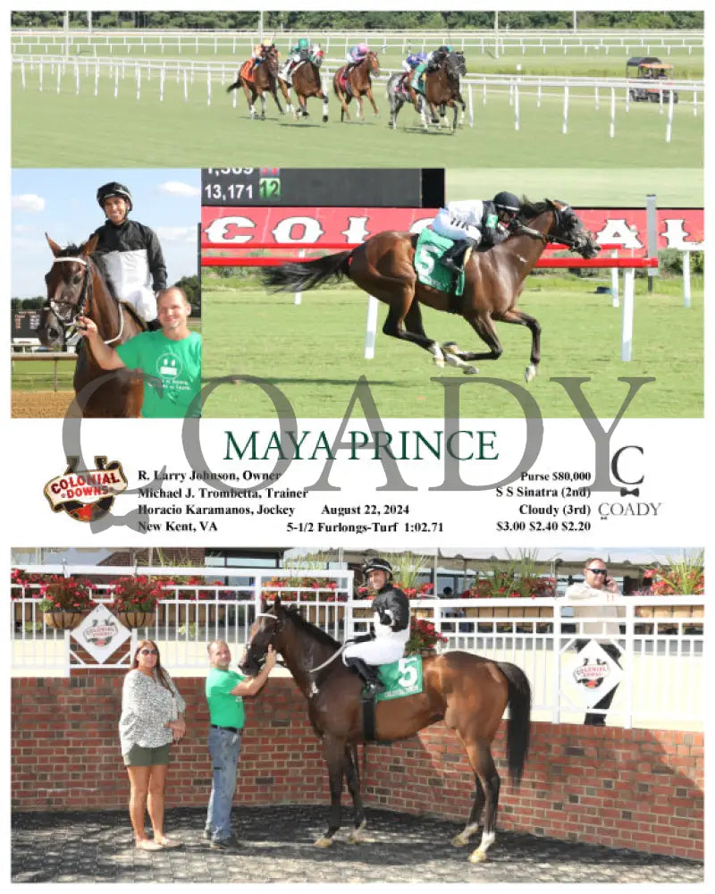 Maya Prince - 08-22-24 R08 Cnl Colonial Downs