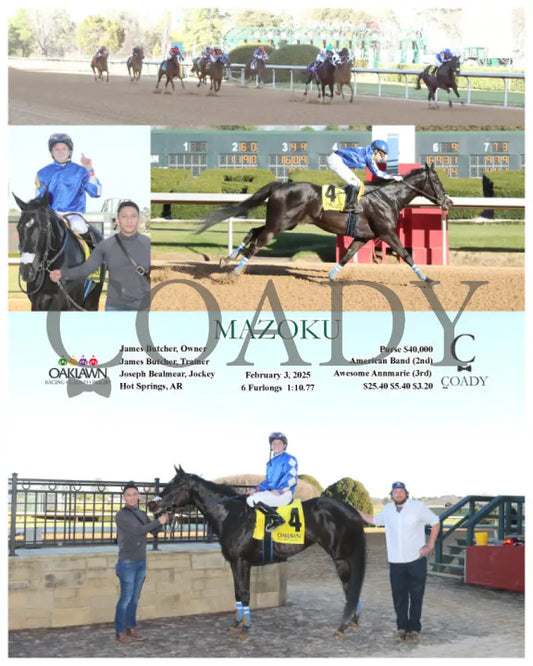 Mazoku - 02-03-25 R07 Op Oaklawn Park