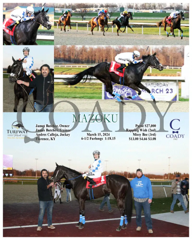 Mazoku - 03 - 15 - 24 R04 Tp Turfway Park