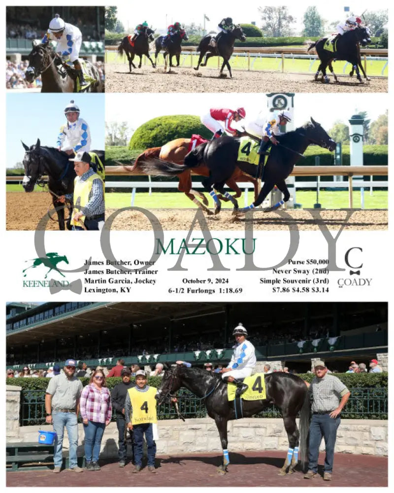 Mazoku - 100924 Race 01 Kee Keeneland