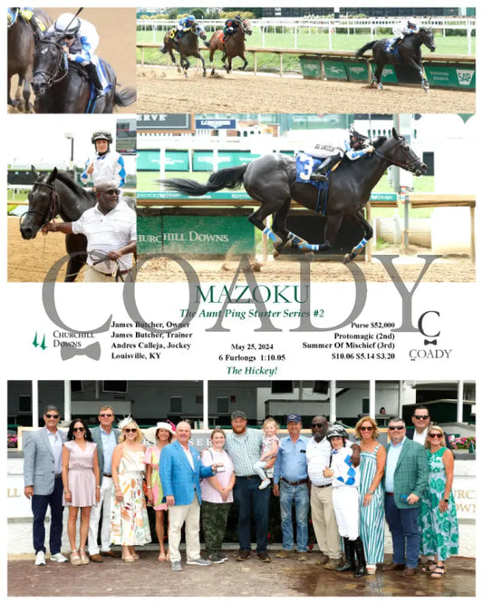 Mazoku - The Aunt Ping Starter Series #2 05-25-24 R01 Cd Group Churchill Downs