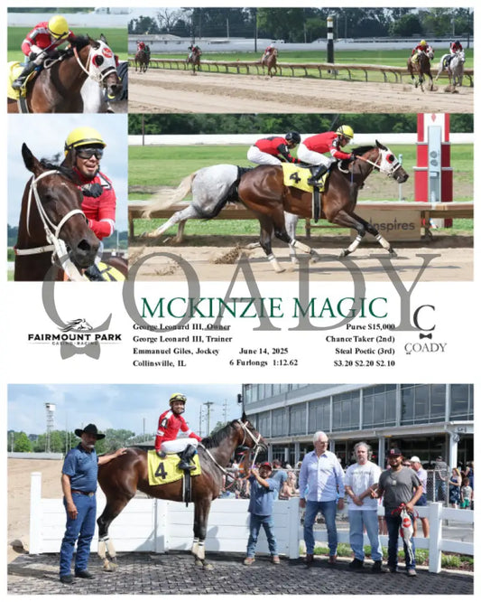 MCKINZIE MAGIC - 06-14-25 - R06 - FP Fanduel Sportsbook Horse Racing