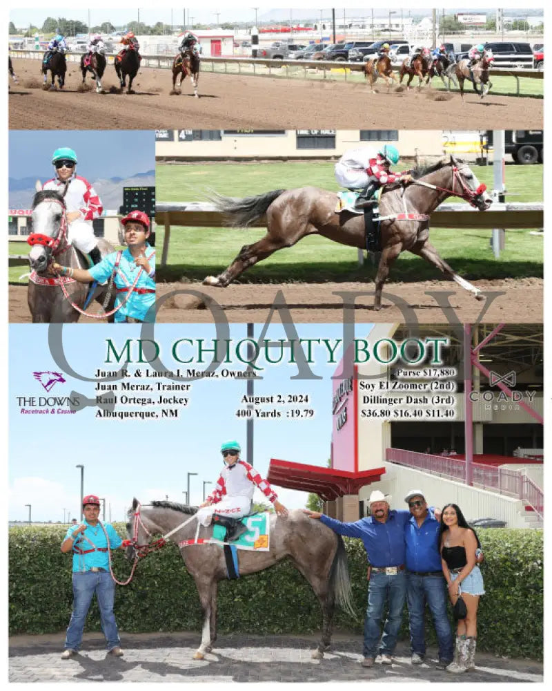 Md Chiquity Boot - 08-02-24 R06 Alb Downs At Albuquerque