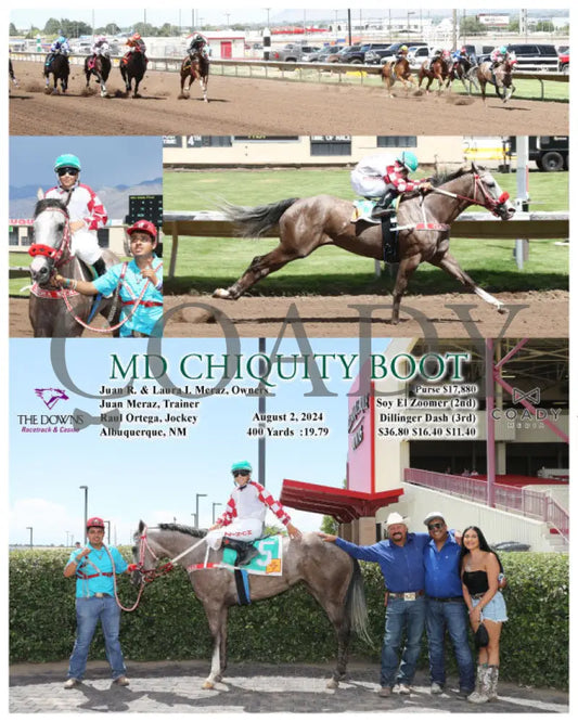Md Chiquity Boot - 08-02-24 R06 Alb Downs At Albuquerque