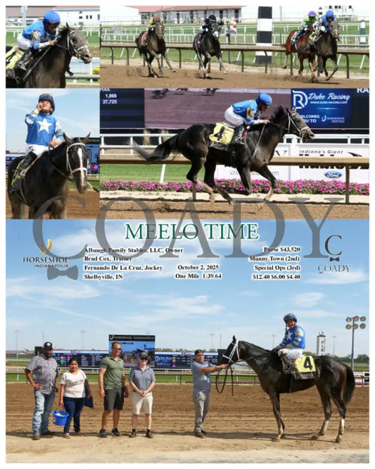 MEELO TIME - 10-02-25 - R01 - IND Indiana Grand