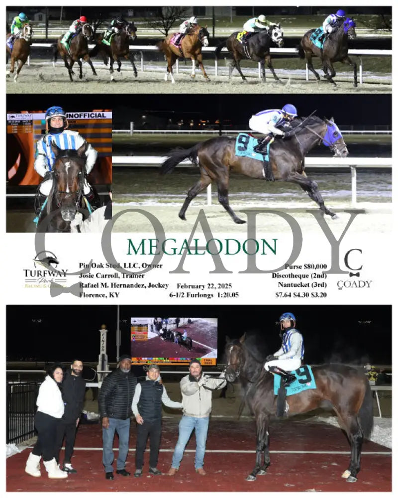 MEGALODON - 022225 - Race 05 - TP Turfway Park
