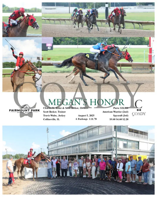 MEGAN’S HONOR - 08-05-25 - R08 - FP Fanduel Sportsbook Horse Racing