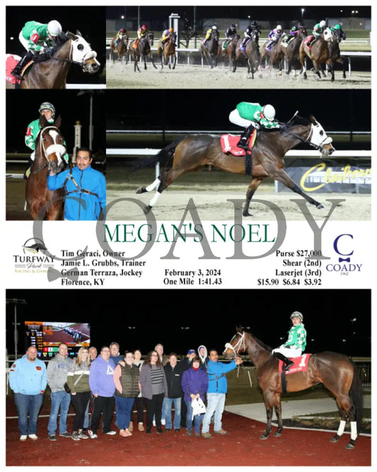 Megan’s Noel - 02-03-24 R06 Tp Turfway Park