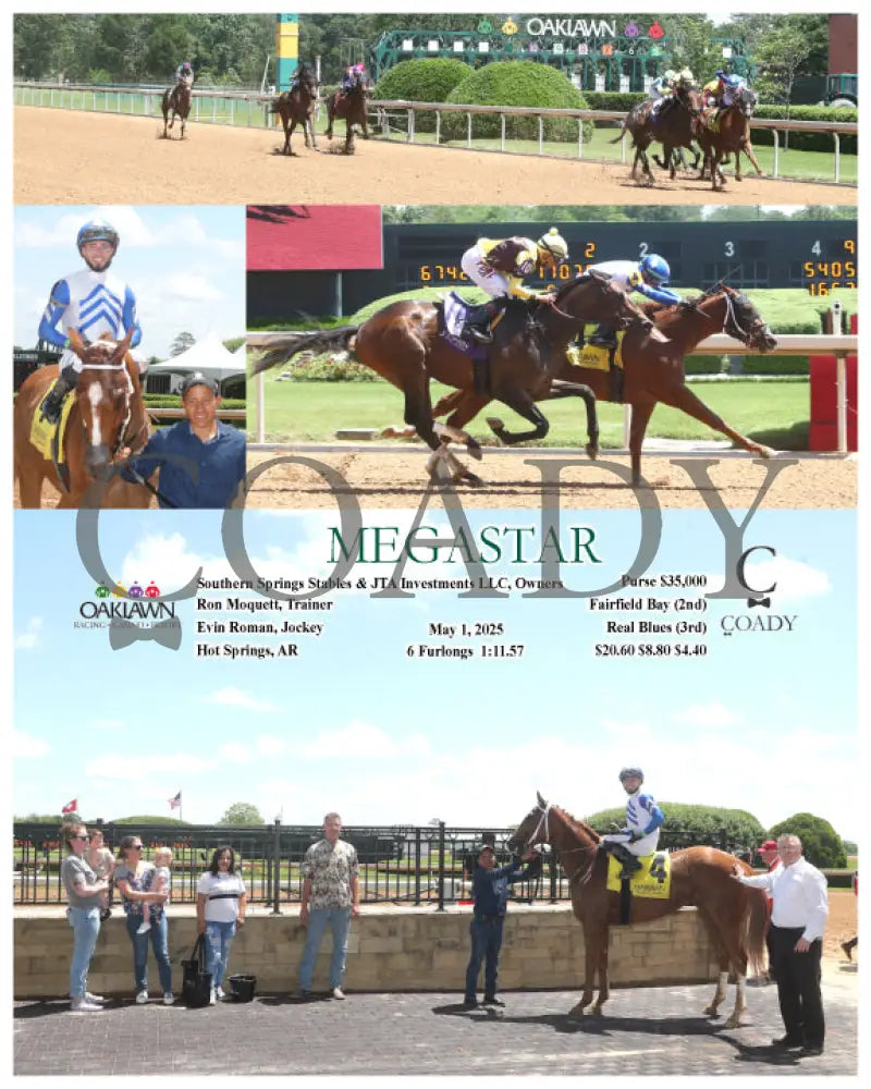 MEGASTAR - 05-01-25 - R01 - OP Oaklawn Park