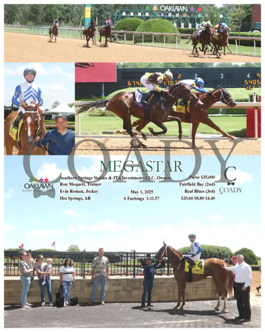 MEGASTAR - 05-01-25 - R01 - OP Oaklawn Park