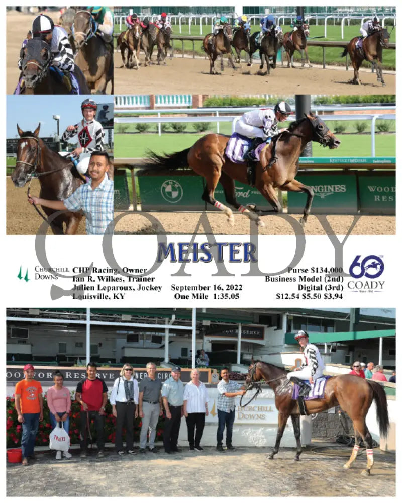 Meister - 09-16-22 R09 Cd Churchill Downs