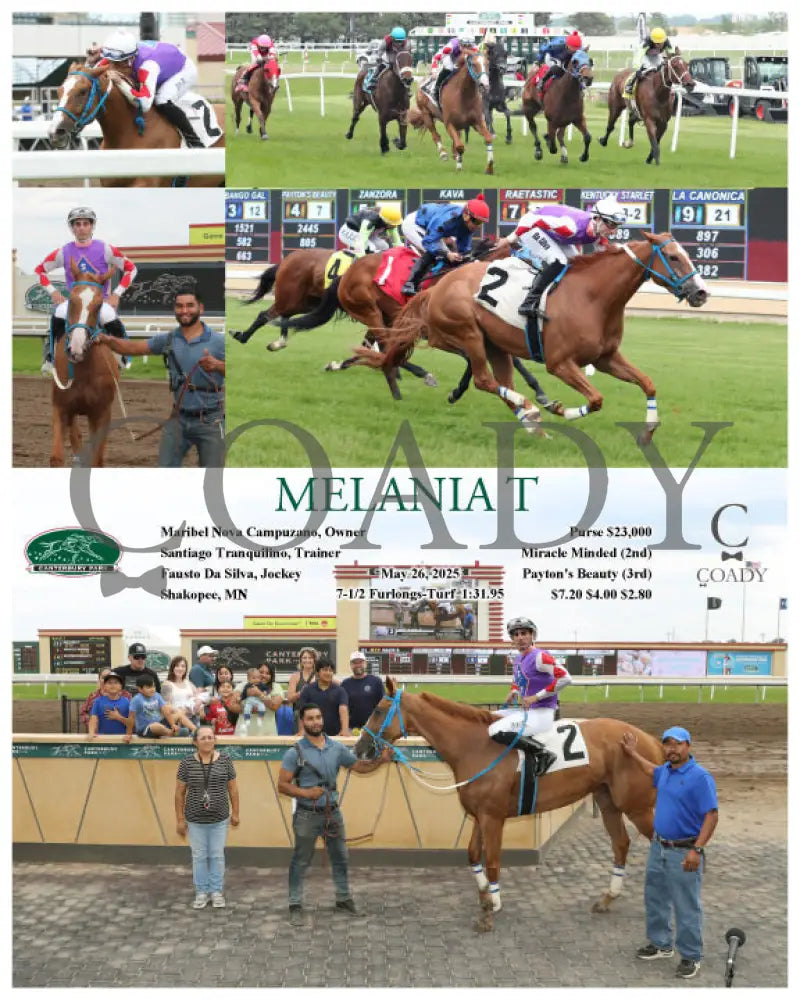MELANIA T - 05-26-25 - R05 - CBY Canterbury Park