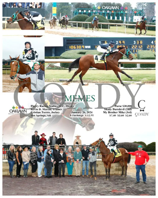 Memes - 01-26-24 R01 Op Oaklawn Park