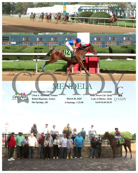 MENDELA - 03-30-25 - R08 - OP Oaklawn Park