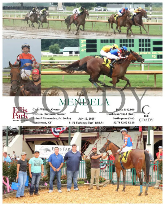 MENDELA - 07-12-25 - R08 - ELP Ellis Park