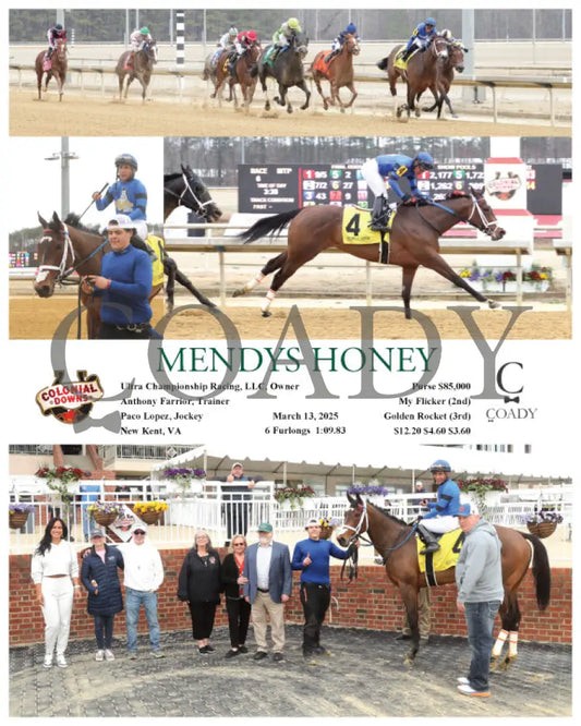MENDYS HONEY - 031325 - Race 06 - CNL Colonial Downs