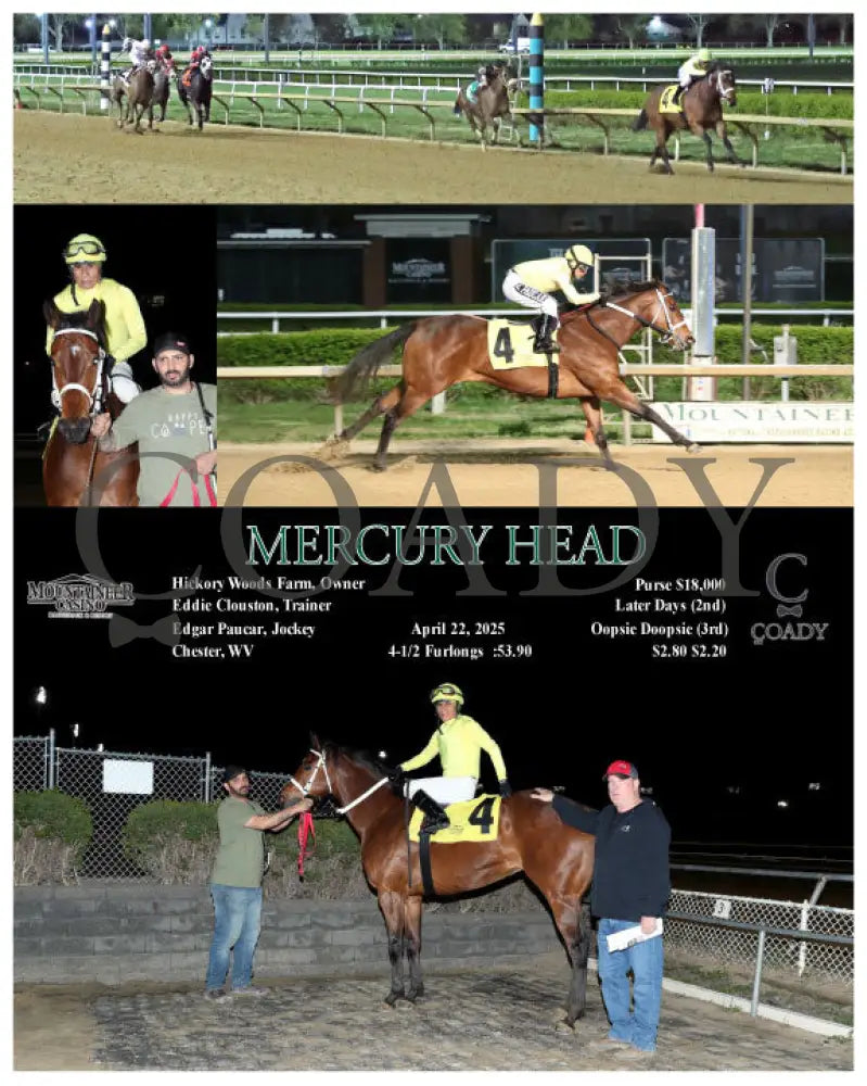MERCURY HEAD - 04-22-25 - R07 - MNR Mountaineer Park