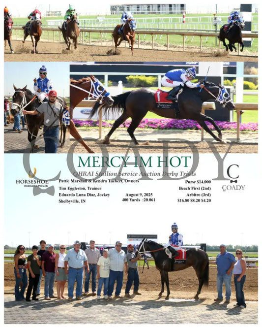 MERCY IM HOT - QHRAI Stallion Service Auction Derby Trials - 08-09-25 - R01 - IND Indiana Grand