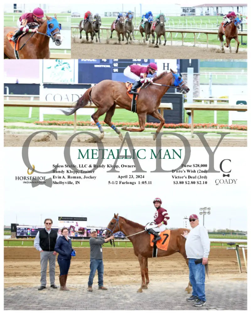 Metallic Man - 04 - 23 - 24 R04 Ind Indiana Grand