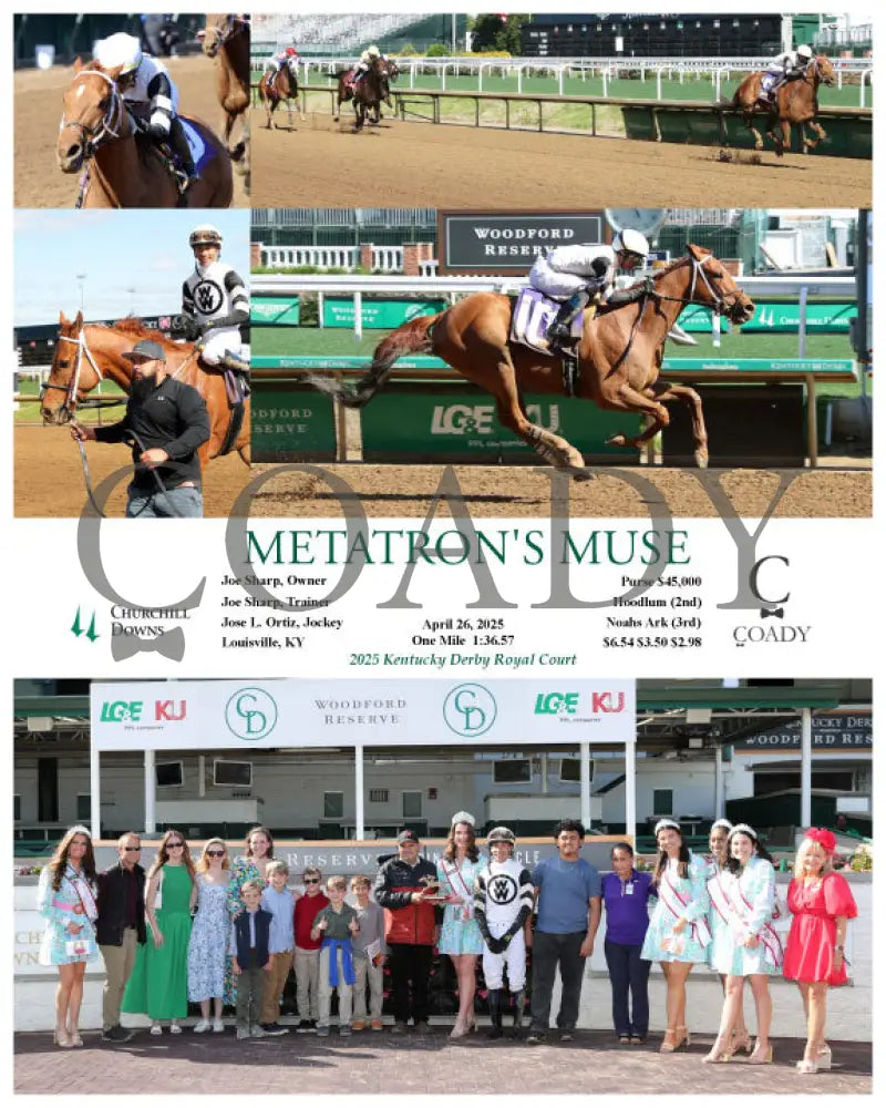 METATRON’S MUSE - 042625 - Race 01 - CD - G Churchill Downs