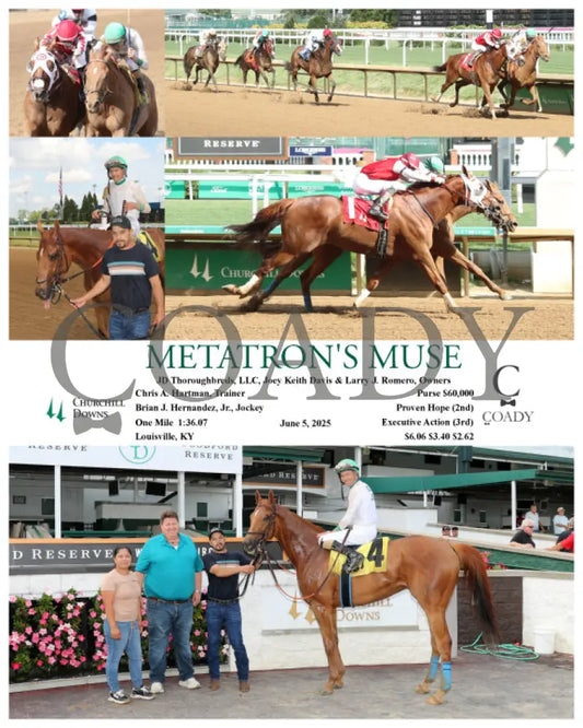 METATRON’S MUSE - 06-05-25 - R02 - CD Churchill Downs