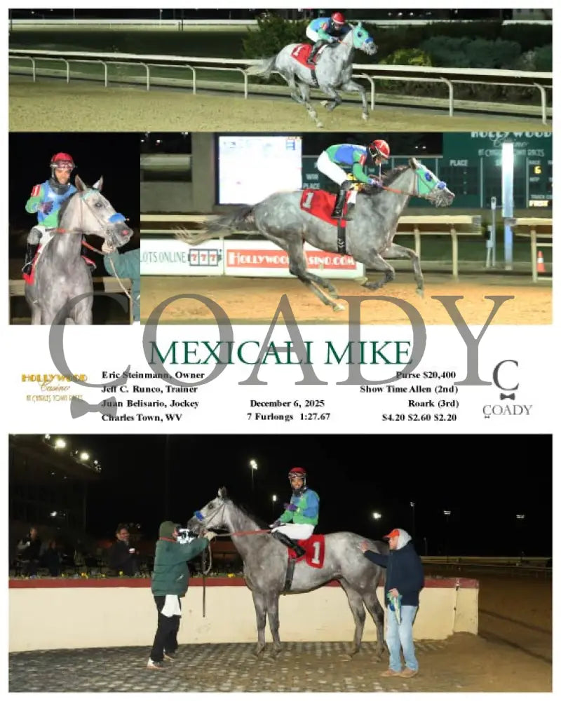 MEXICALI MIKE - 12-06-25 - R06 - CT Hollywood Casino at Charles Town Races
