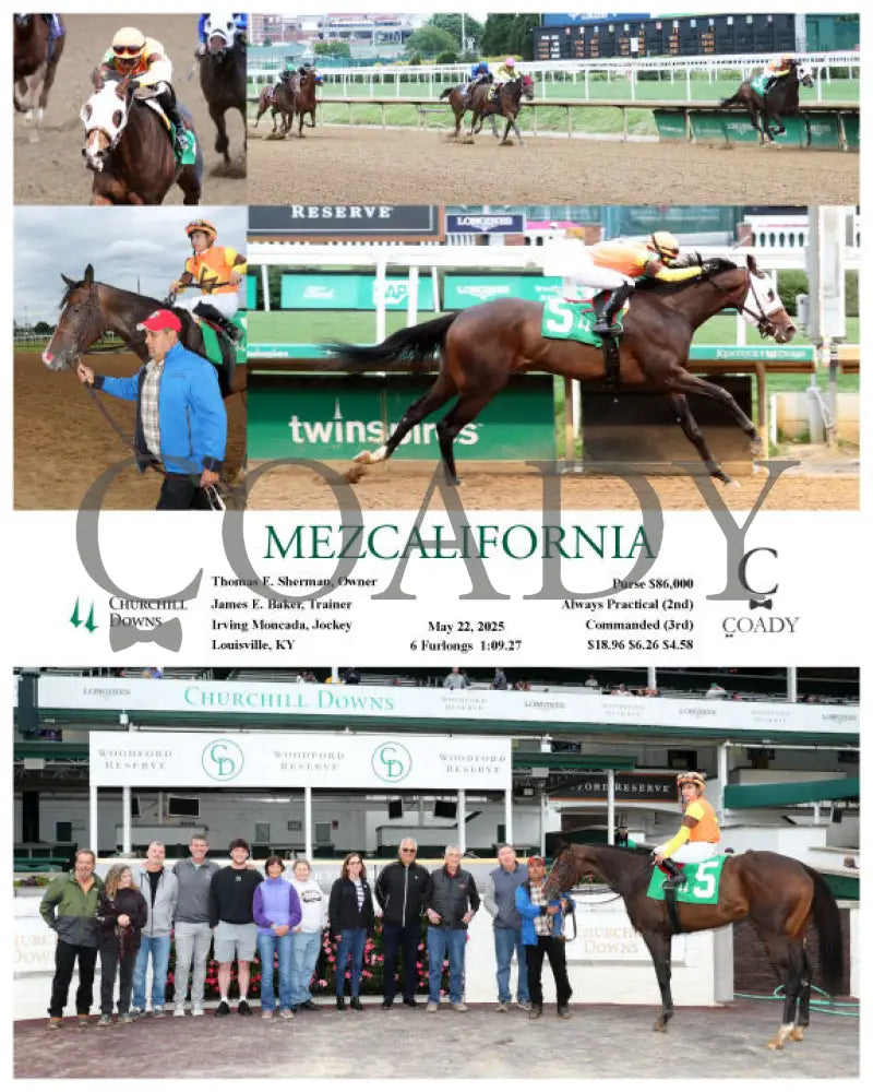 MEZCALIFORNIA - 05-22-25 - R06 - CD Churchill Downs
