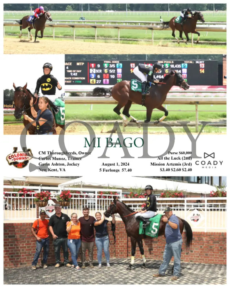 Mi Bago - 08-01-24 R04 Cnl Colonial Downs
